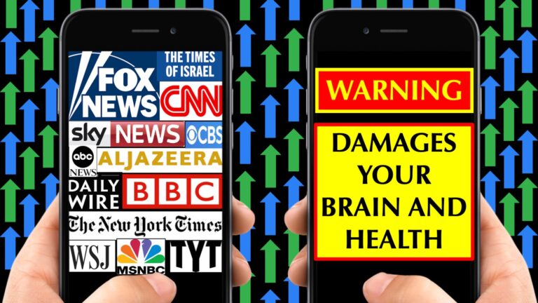 How Toxic News Destroys Mental Health and Happiness